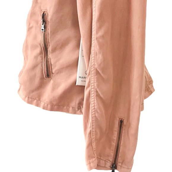 NWT Anthro Marrakech Ronika Draped Moto Jacket - Picture 6 of 14